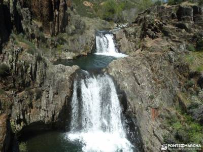 Cascadas del Aljibe - Arquitectura Negra;lagos de sanabria cantalojas tornavacas amigos de madrid